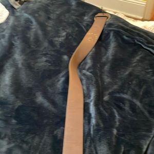 Black brownish belt with flowers